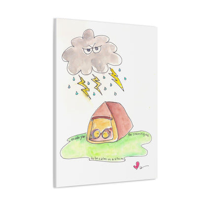 Canvas Gallery Wrap 1.25" - My Calm in a Storm