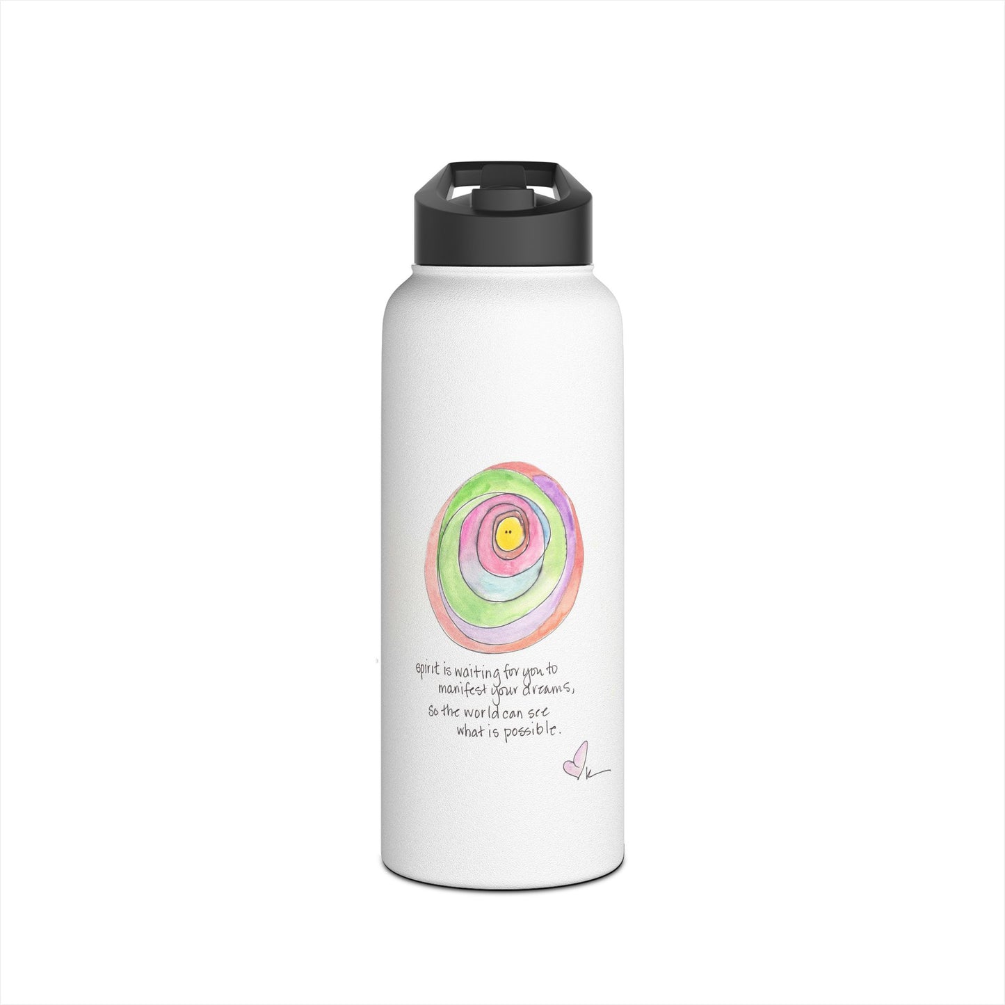 Stainless Steel Water Bottle, Standard Lid - Spirit is Waiting for You