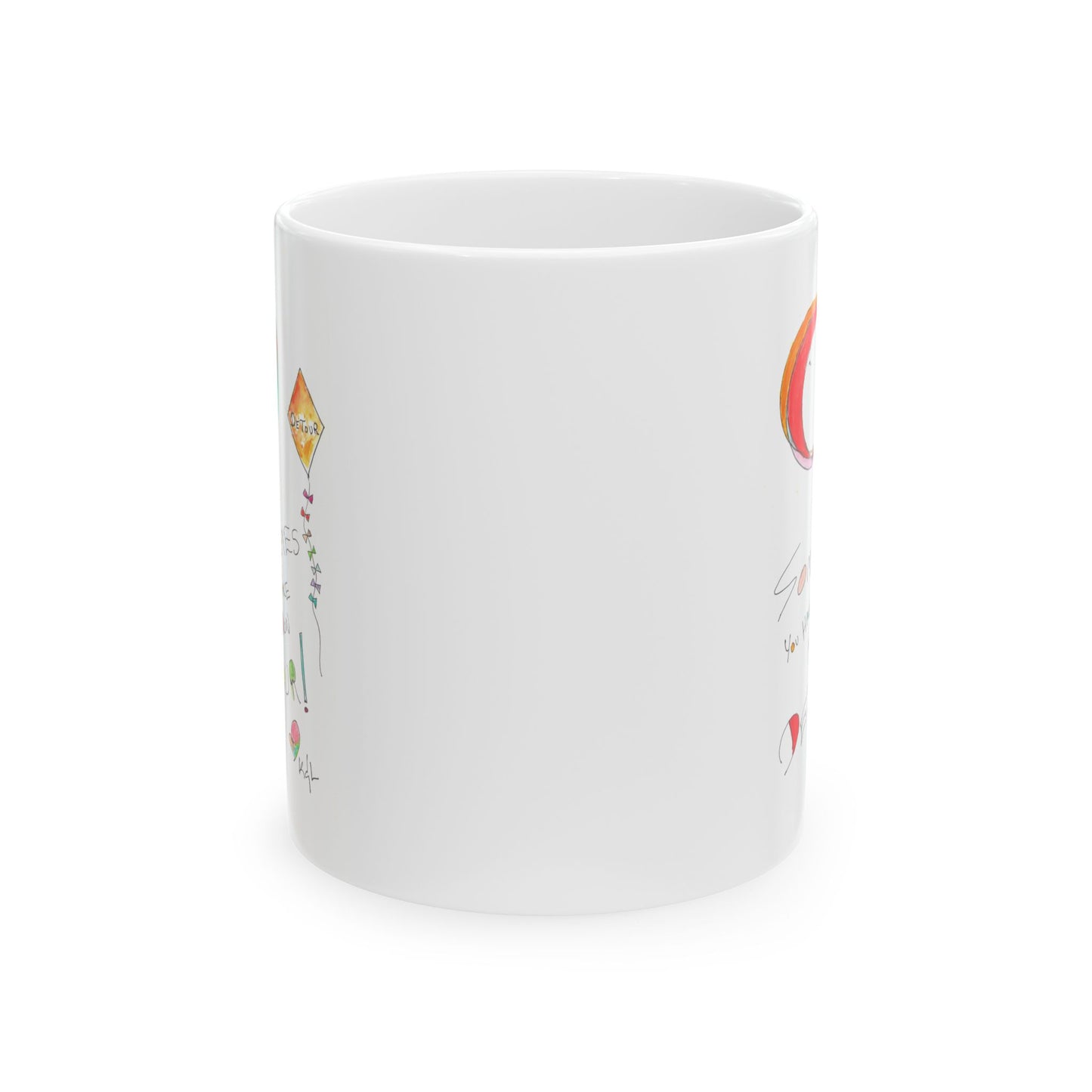 Ceramic Mug, (11oz, 15oz) - Take Your Own Detour