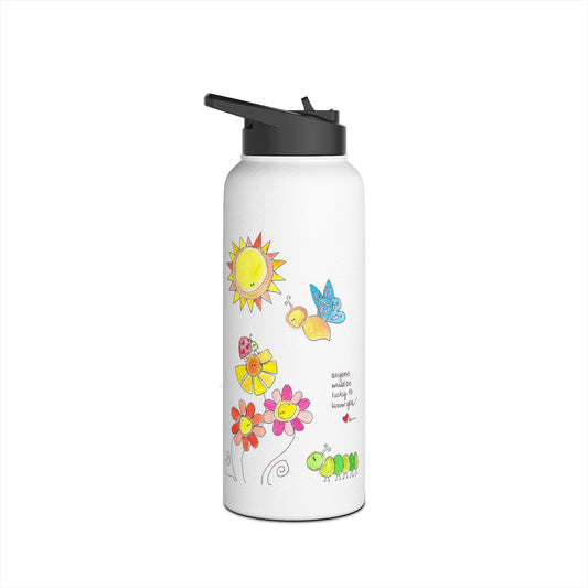 AFSP Indiana Stainless Steel Water Bottle, Standard Lid - Lucky to Know You