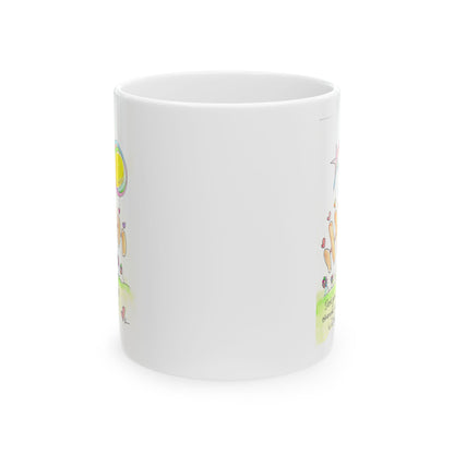 Ceramic Mug, (11oz, 15oz) - Don't Jump Ahead