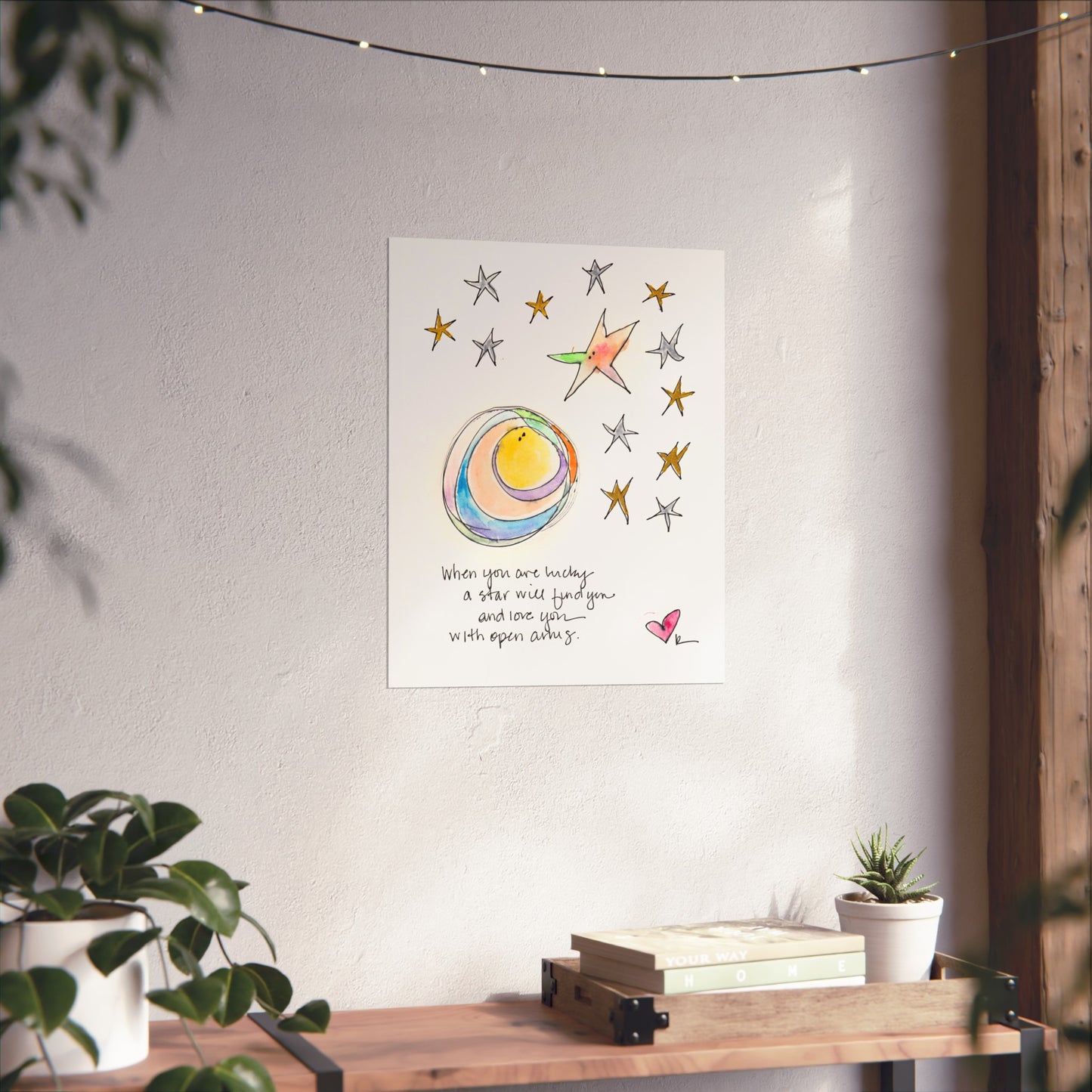 Fine Art Print - Star with Open Arms