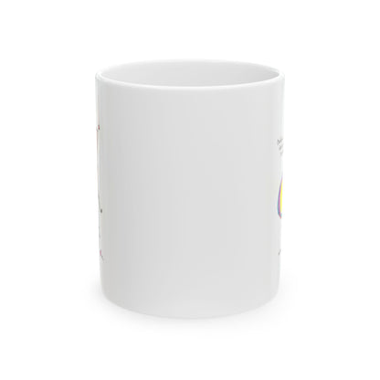 Ceramic Mug, (11oz, 15oz) - Confidence is Having Courage