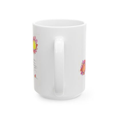 Ceramic Mug, (11oz, 15oz) - Lay Back