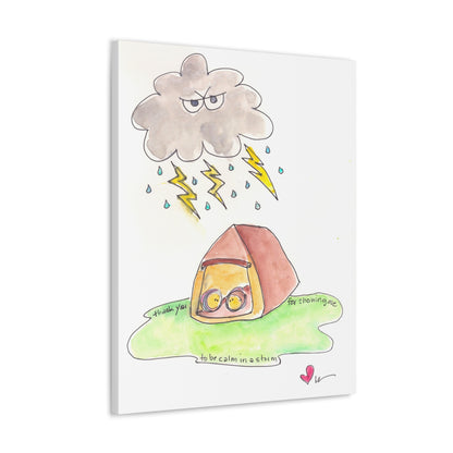 Canvas Gallery Wrap 1.25" - My Calm in a Storm