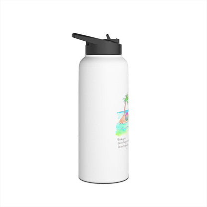 Stainless Steel Water Bottle, Standard Lid - You are My Oasis