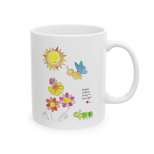 AFSP National Ceramic Mug, (11oz, 15oz) - Lucky to Know You