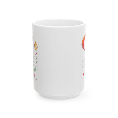 Ceramic Mug, (11oz, 15oz) - Take Your Own Detour