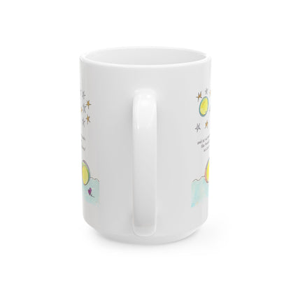 Ceramic Mug, (11oz, 15oz) - Swim with the Stars