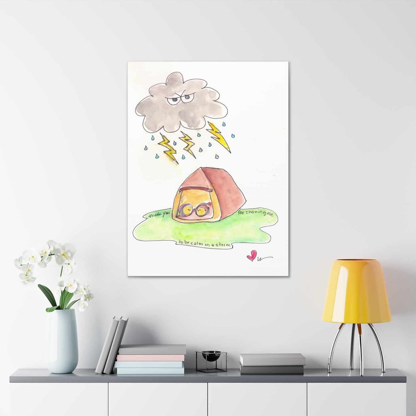 Canvas Gallery Wrap 1.25" - My Calm in a Storm