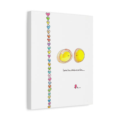 Canvas Gallery Wrap 1.25" - Love is a Chain Reaction
