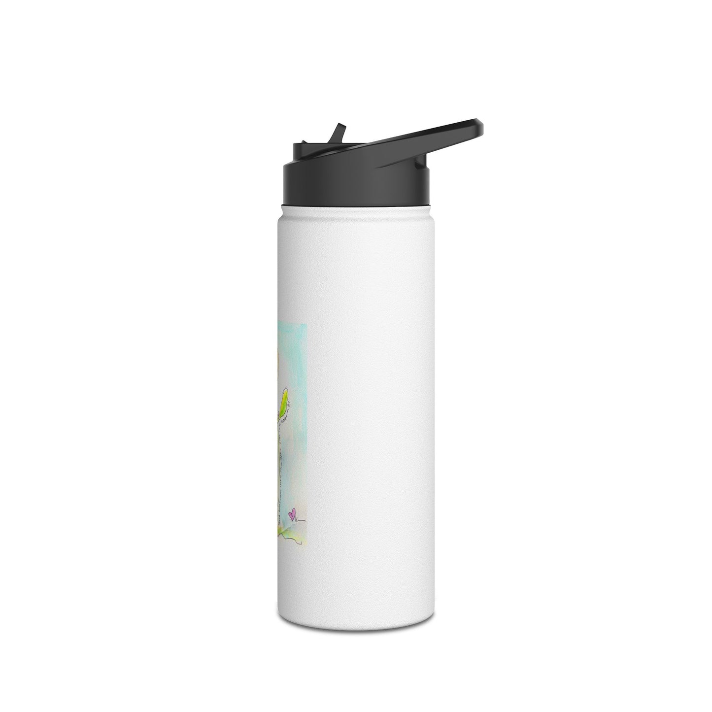 Stainless Steel Water Bottle, Standard Lid - Be in Bloom