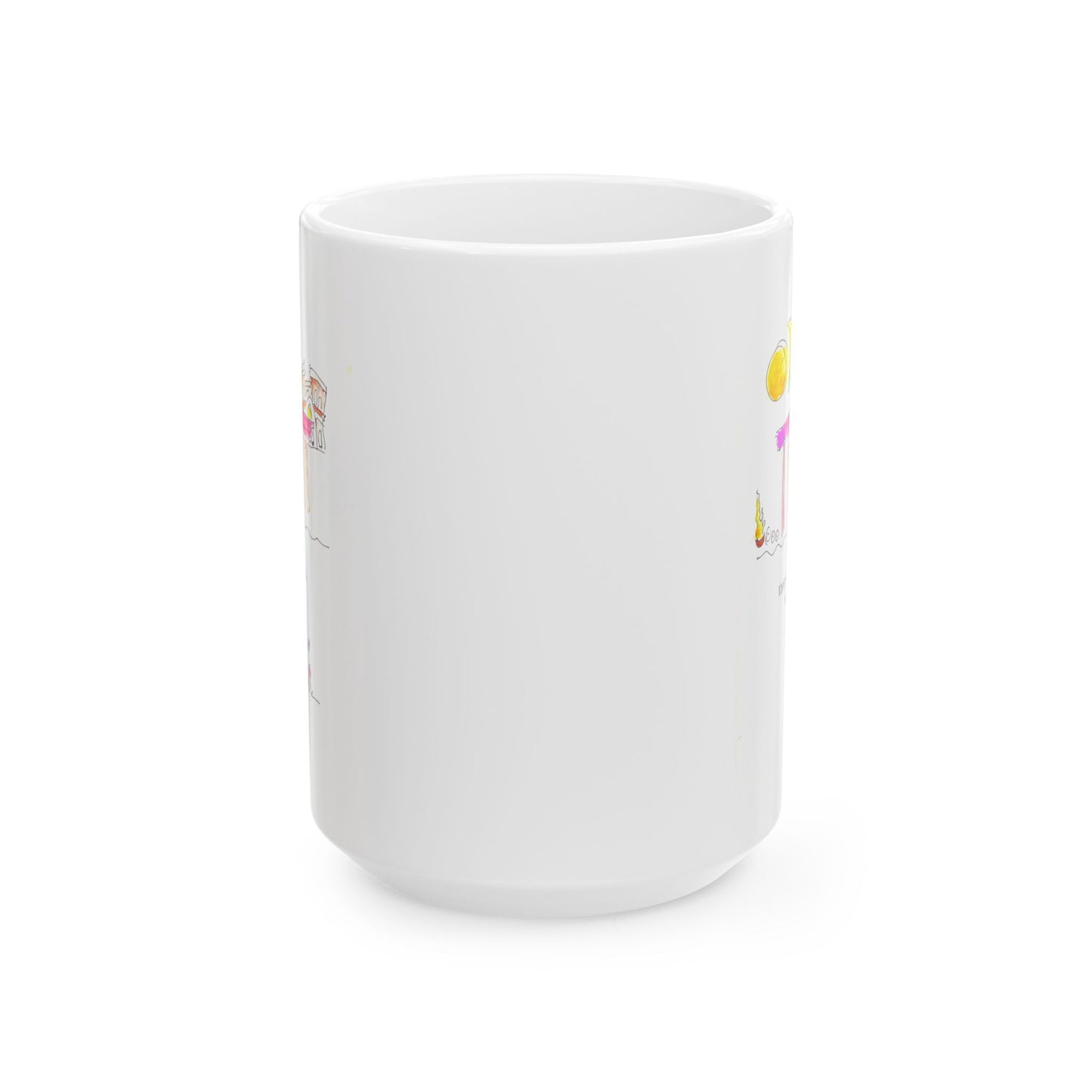 Ceramic Mug, (11oz, 15oz) - Rome wasn't Built in a Day