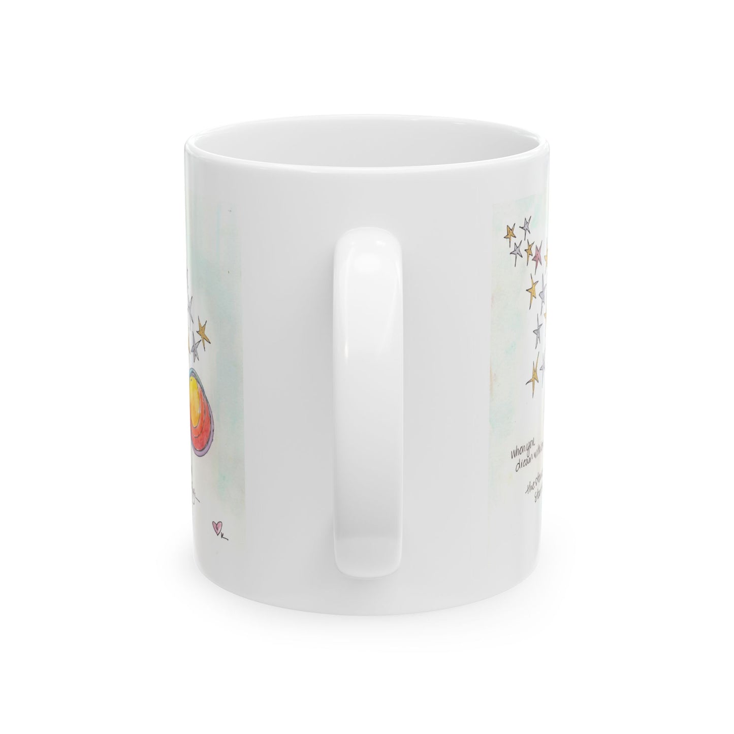 Ceramic Mug, (11oz, 15oz) - Dream with Love