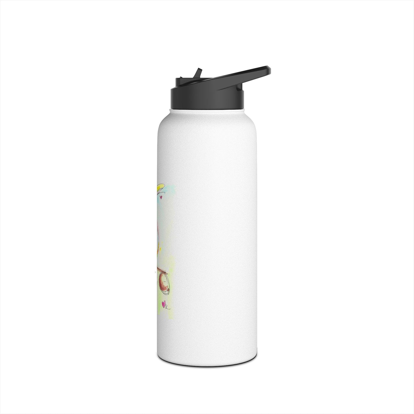 Stainless Steel Water Bottle, Standard Lid - Fuck it Wagon