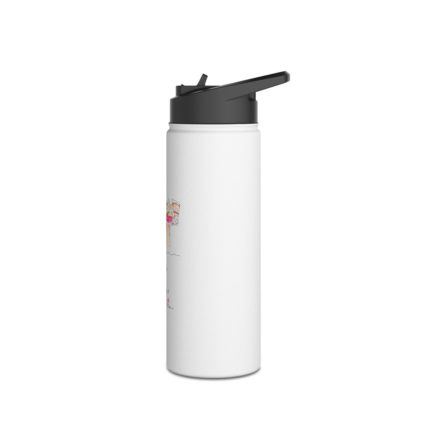 Stainless Steel Water Bottle, Standard Lid - Rome wasn't Built in a Day