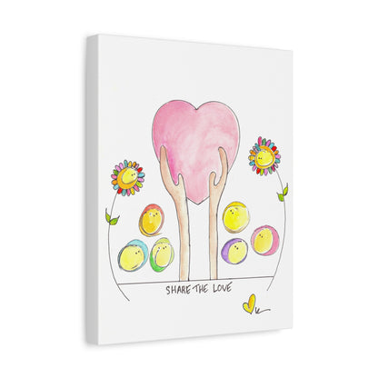 Canvas Gallery Wrap, 1.25" - Share the Love