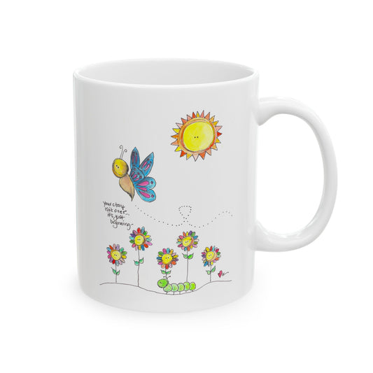 AFSP Indiana Ceramic Mug, (11oz, 15oz) - You are Just Beginning
