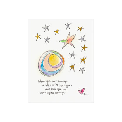 Fine Art Print - Star with Open Arms