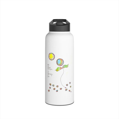 Stainless Steel Water Bottle, Standard Lid - Opportunity to Grow