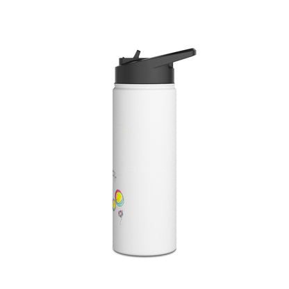 Stainless Steel Water Bottle, Standard Lid - Reflecting with You