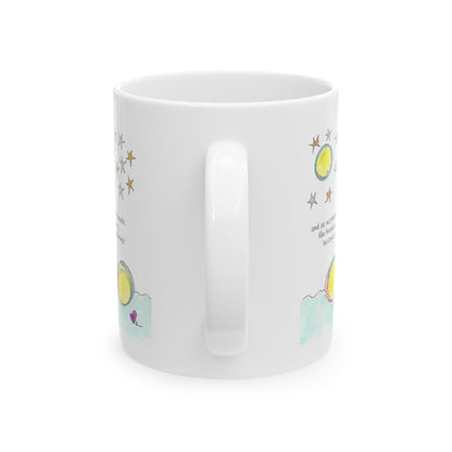 Ceramic Mug, (11oz, 15oz) - Swim with the Stars