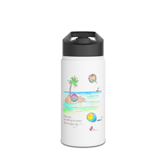 Stainless Steel Water Bottle, Standard Lid - You are My Oasis