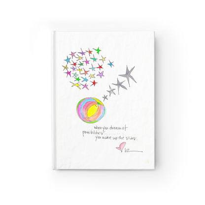 Hardcover Journal (Blank Pages) - Waking up the Stars