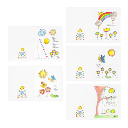 AFSP National Multi-Design Greeting Cards (5-Pack Variety) - Cards of Encouragement and Hope