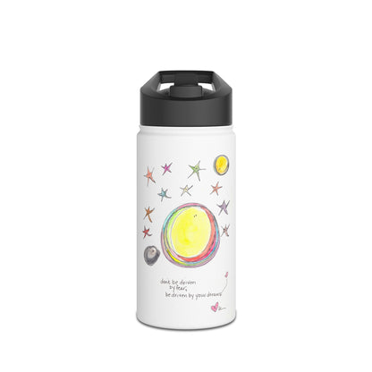 Stainless Steel Water Bottle, Standard Lid - Be Driven by Your Dreams