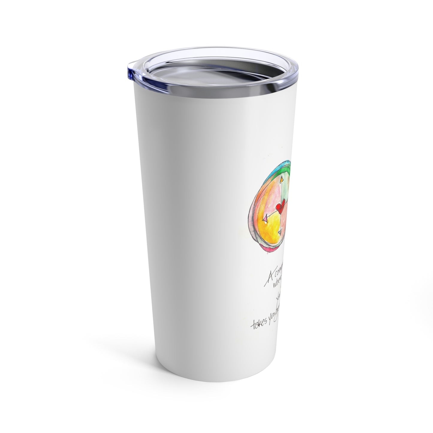 Tumbler 20oz - The Heart Compass