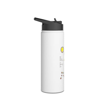 Stainless Steel Water Bottle, Standard Lid - Opportunity to Grow