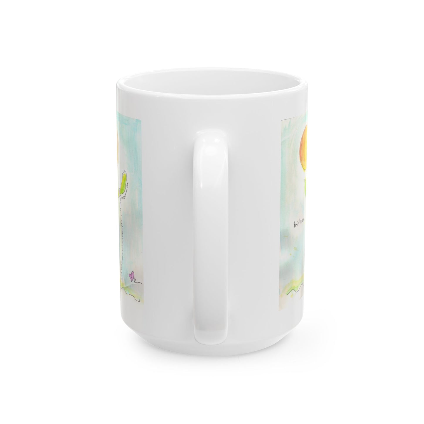 Ceramic Mug, (11oz, 15oz) - Be in Bloom