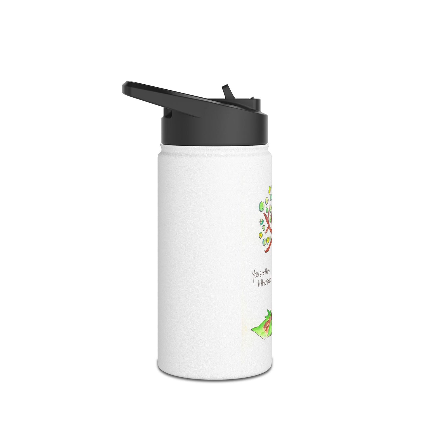 Stainless Steel Water Bottle, Standard Lid - The Little Seed that Grew