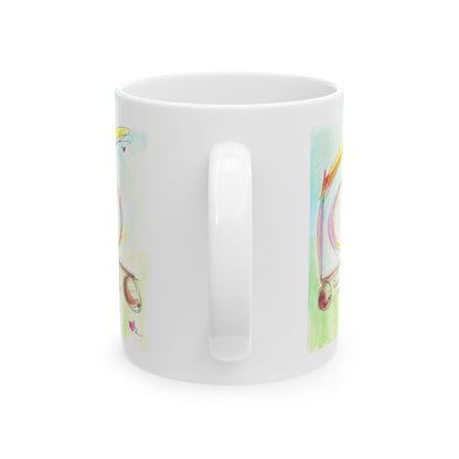 Ceramic Mug, (11oz, 15oz) - Fuck it Wagon