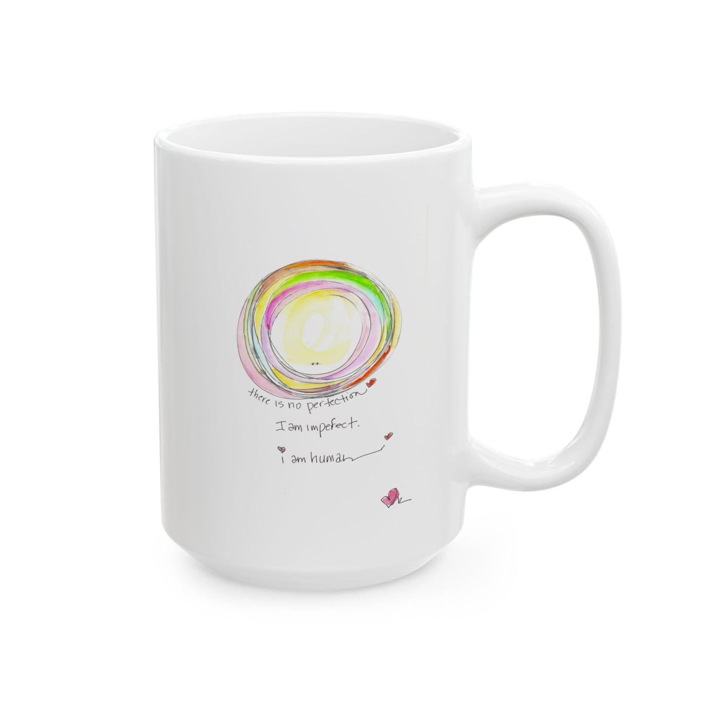 Ceramic Mug, (11oz, 15oz) - I am Human