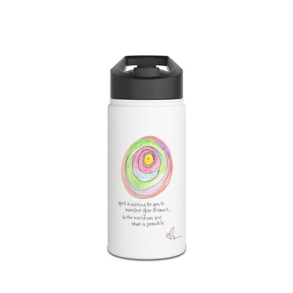 Stainless Steel Water Bottle, Standard Lid - Spirit is Waiting for You